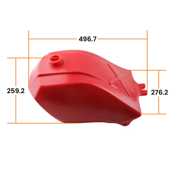 Plastic Gas Fuel Tank Kit Compatible for Honda ATC250ES Big Red 250 1985 1986 1987 FT49050