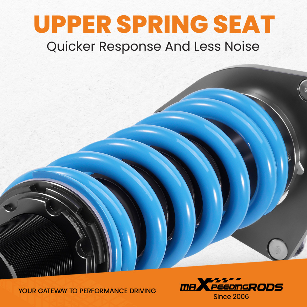 Maxpeedingrods 24 Click Coilover Shock+Spring Compatible for Toyota RAV4 2006-2012