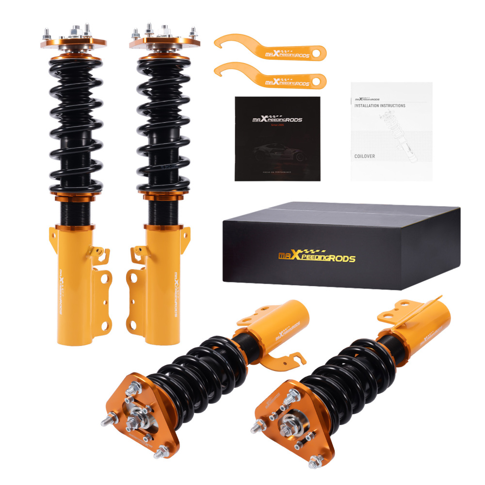 Racing Coilovers Kits compatible for Toyota Celica compatible for FWD 90 91 92 93 Adj. Height Shock Struts Lowering Kit