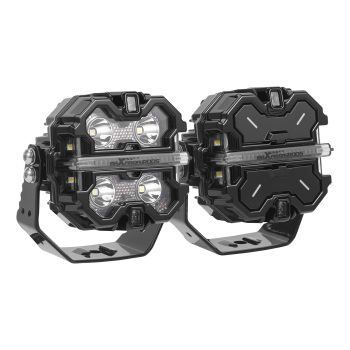 3.5inch 160W LED Driving Light Spot Beam RGB DRL For 4X4 ATV IP68 Amber 3000K