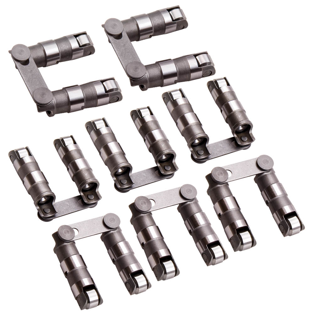 Hydraulic Roller Lifters 16pcs Compatible for Chevy SBC compatible for V8 350 265-400 283 327 302