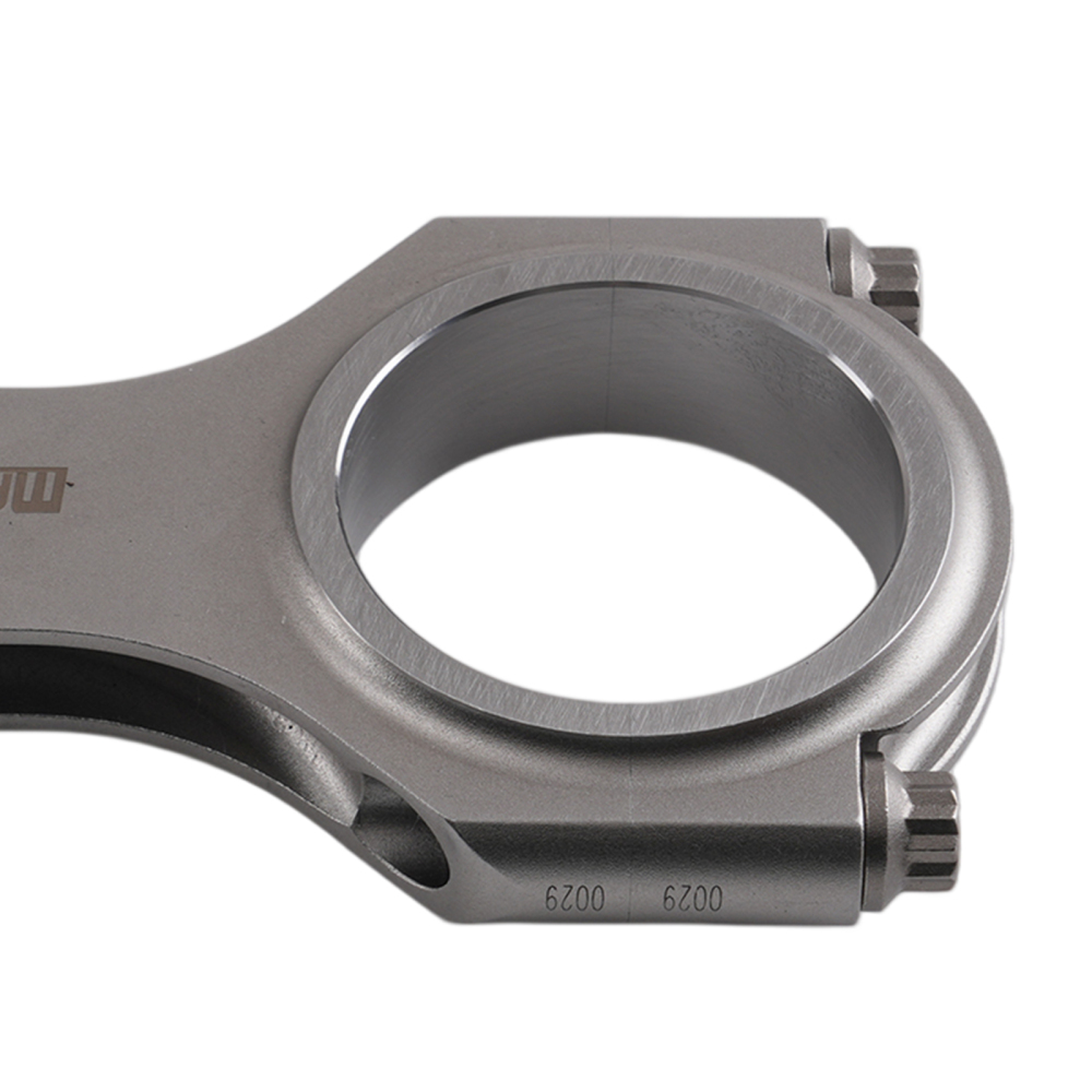 H-Beam Connecting Rods compatible for Toyota 1FZ 4.5L compatible for Land Cruiser LX450 Forged 4340 6.063