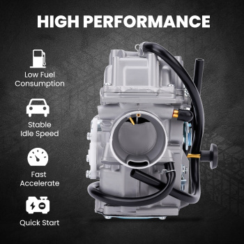 Carburetor Carb Carby Kit compatible for Yamaha Warrior Big Bear Moto-4 YFM350 1987-2004