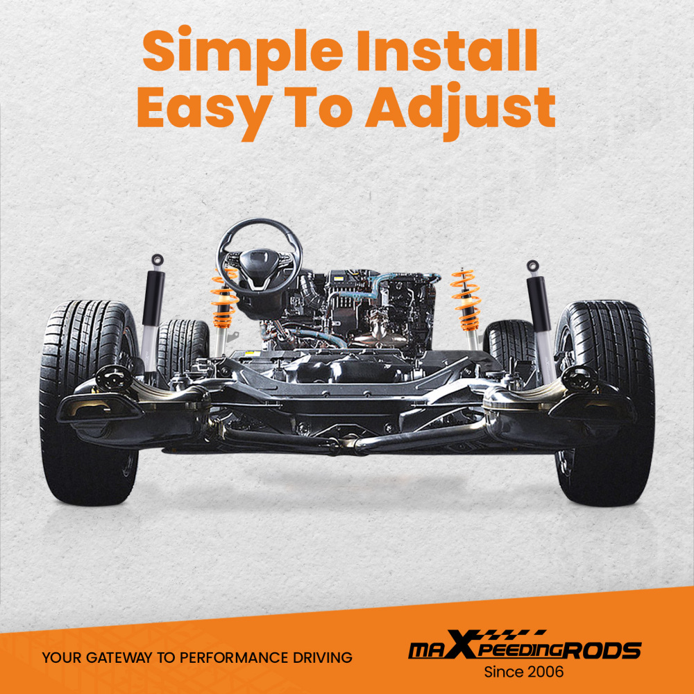 Street Coilovers compatible for VW Caddy Van Mk3 Mk42003-2020 2K 1.2 1.4 1.6 TDi Springs