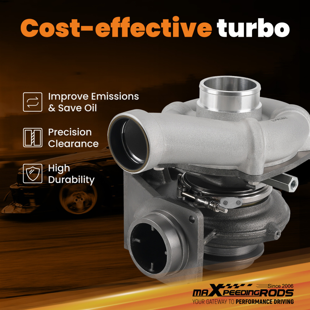 Turbo Kit compatible for Ford F-250 F-350 F-450 F-550 Super Duty 6.4L 08 09 10 Low Pressure