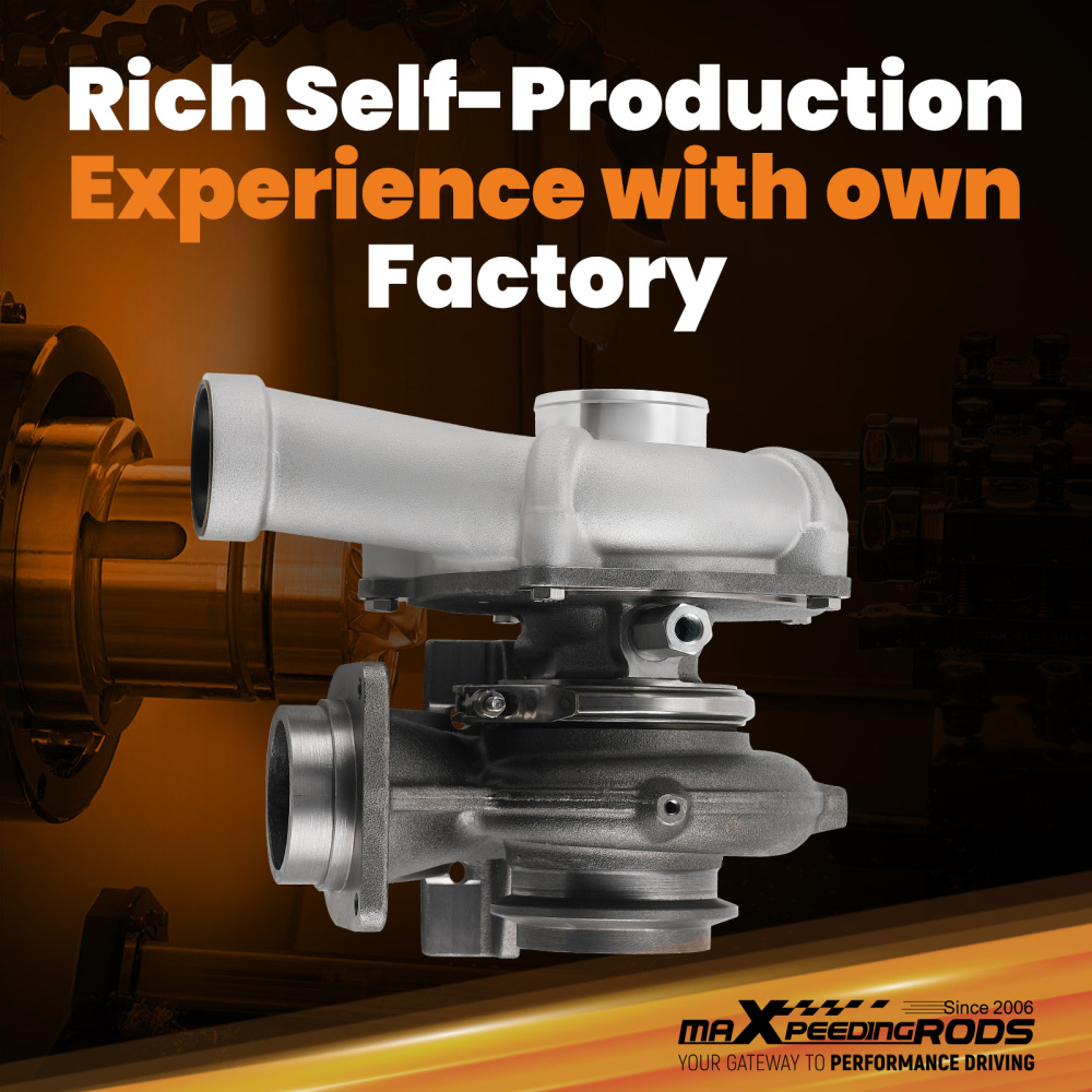 Turbo Kit compatible for Ford F-250 F-350 F-450 F-550 Super Duty 6.4L 08 09 10 Low Pressure