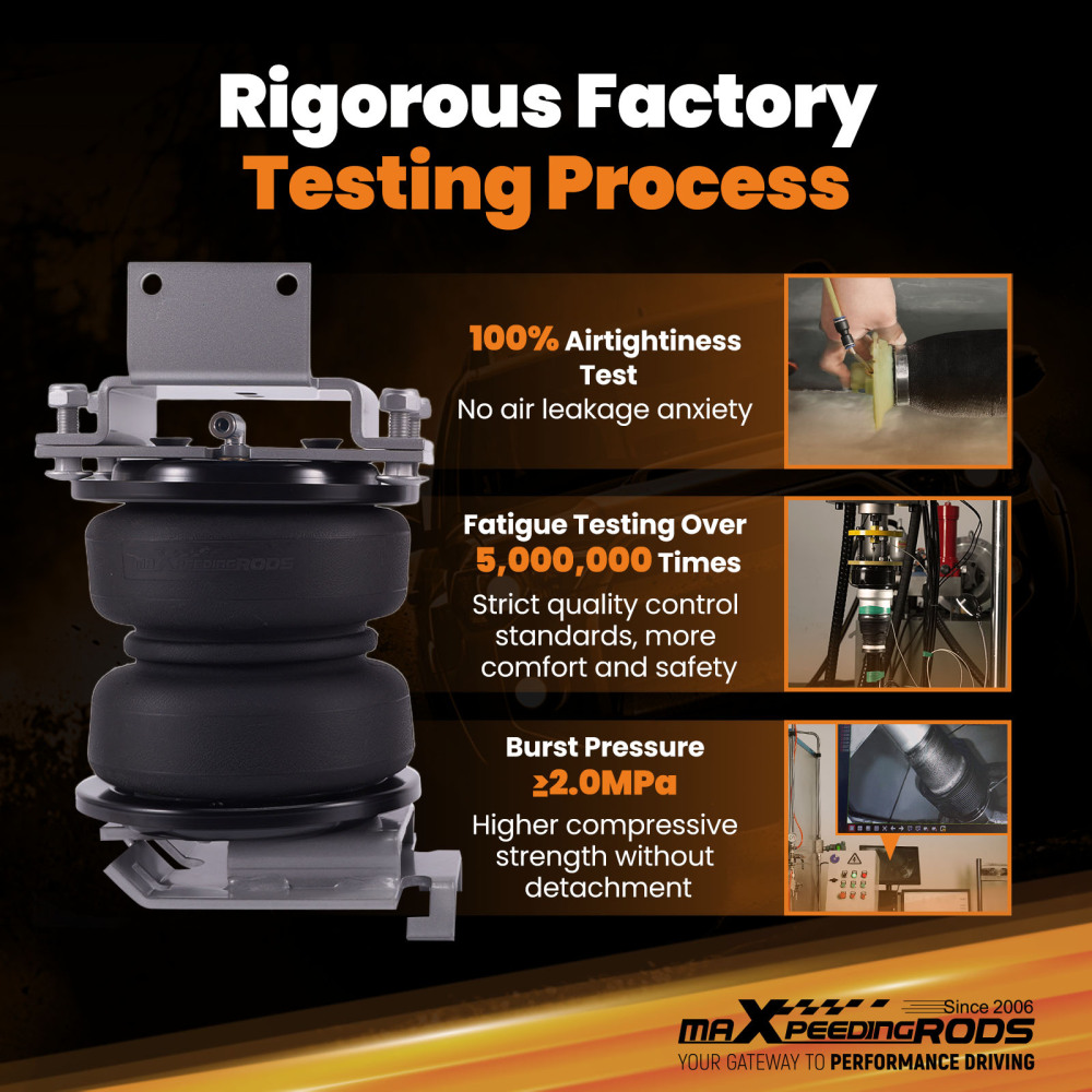 Level Kit Air Helper Springs Bag compatible for Dodge Ram 1500 Pickups 2009-2018 2010 2011