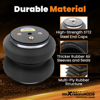 Level Kit Air Helper Springs Bag compatible for Dodge Ram 1500 Pickups 2009-2018 2010 2011