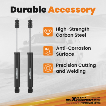 3 Suspension Lift Kit Struts Shocks compatible for Toyota 4Runner 2003-09 FJ Cruiser 07-14