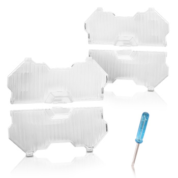 LED Light Pod Guards For maXpeedingrods 5inch Round Driving Lights Clear PC 4PCS