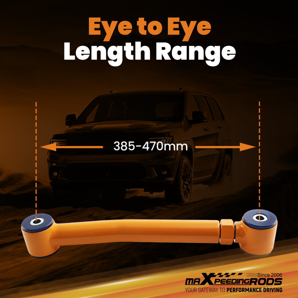 2 Pcs Front Lower Adjustable Control Arm Arms compatible for Jeep Wrangler TJ 1997-2006 suspension arms