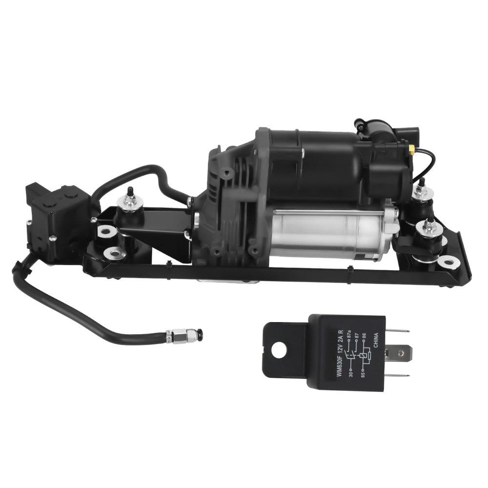 Compressore con staffa + blocco valvole compatibile per BMW 5 E61 Touring 37106789937