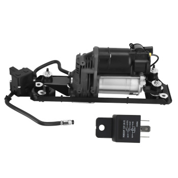 Compressore con staffa + blocco valvole compatibile per BMW 5 E61 Touring 37106789937