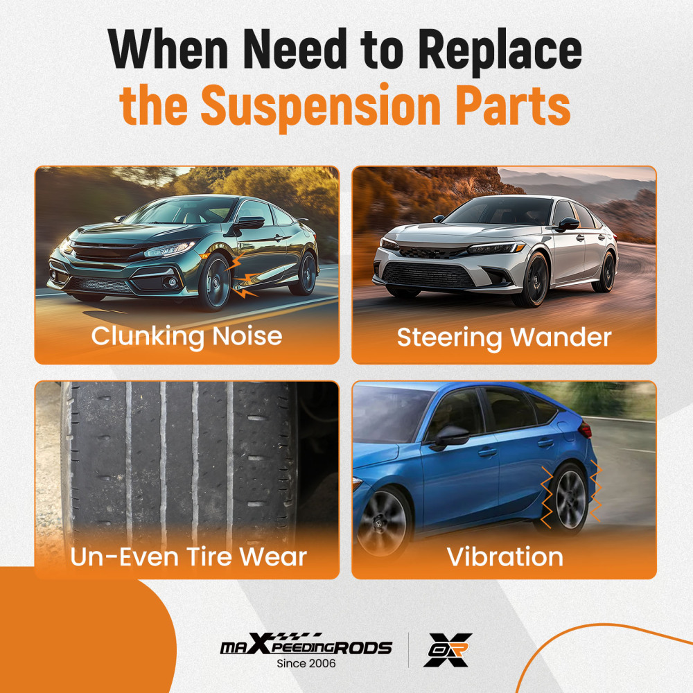 14 Pcs Front Lower Control Arm and Outer Tie Rod End compatible for Honda Civic 2006-2011 suspension arms