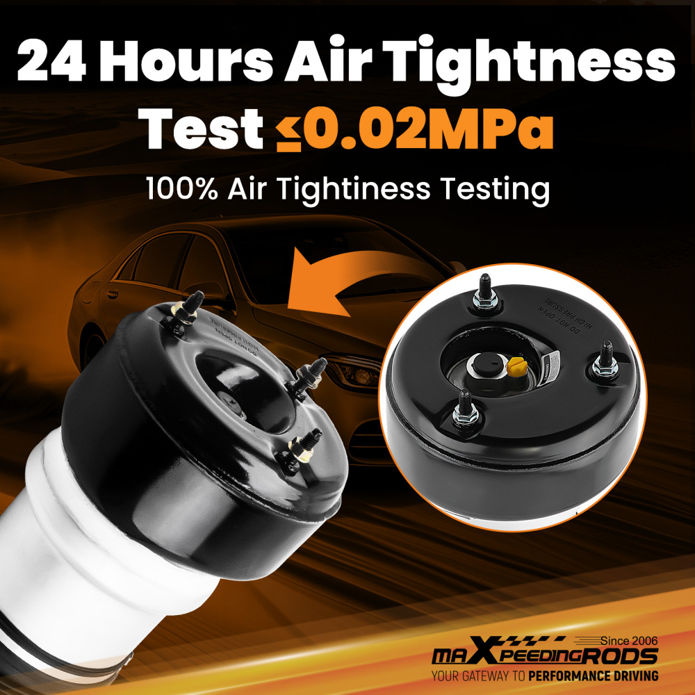 2x Front Air Strut Shock Suspension Spring compatible for Mercedes S Class W221 S 320 CDi