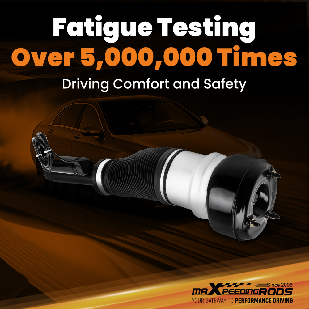 2x Front Air Strut Shock Suspension Spring compatible for Mercedes S Class W221 S 320 CDi