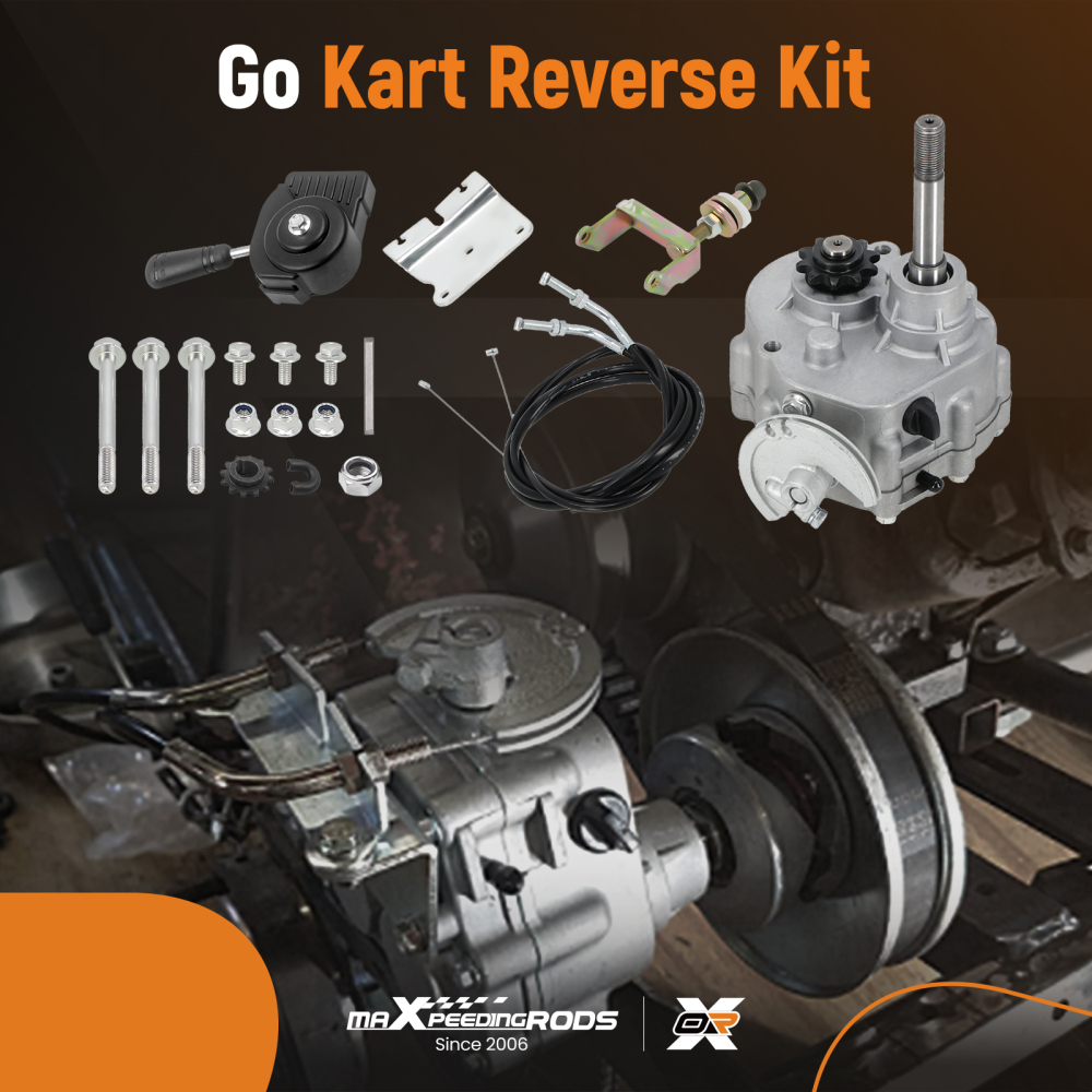 Go Kart Forward Reverse Gear box Set For 2HP-14HP Engine Transmission 5/8 inch