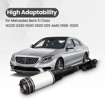 ARIA AMMORTIZZATORE MOLLA SOFFIETTO posteriore compatibile per Mercedes Benz Classe S w220