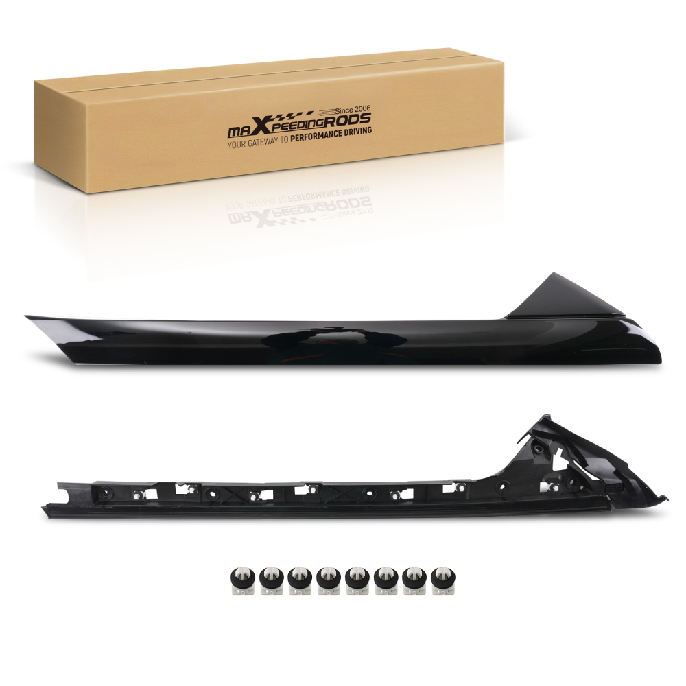 A Pillar Molding Left Trim compatible for Ford Explorer 2.3L 3.5L 2011-2019 Replacement