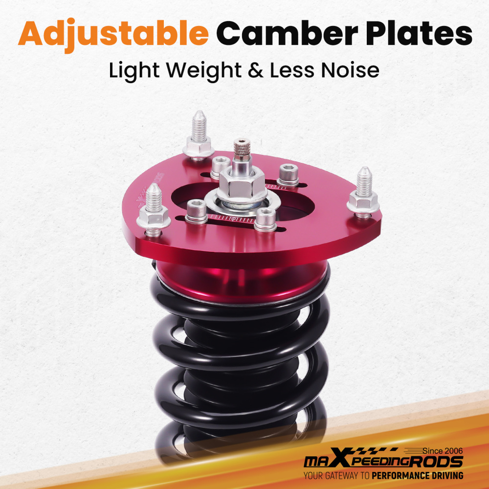 MaXpeedingrods Coilovers Suspension Lowering Kit compatible for VW Golf R GTI MK7 15-19