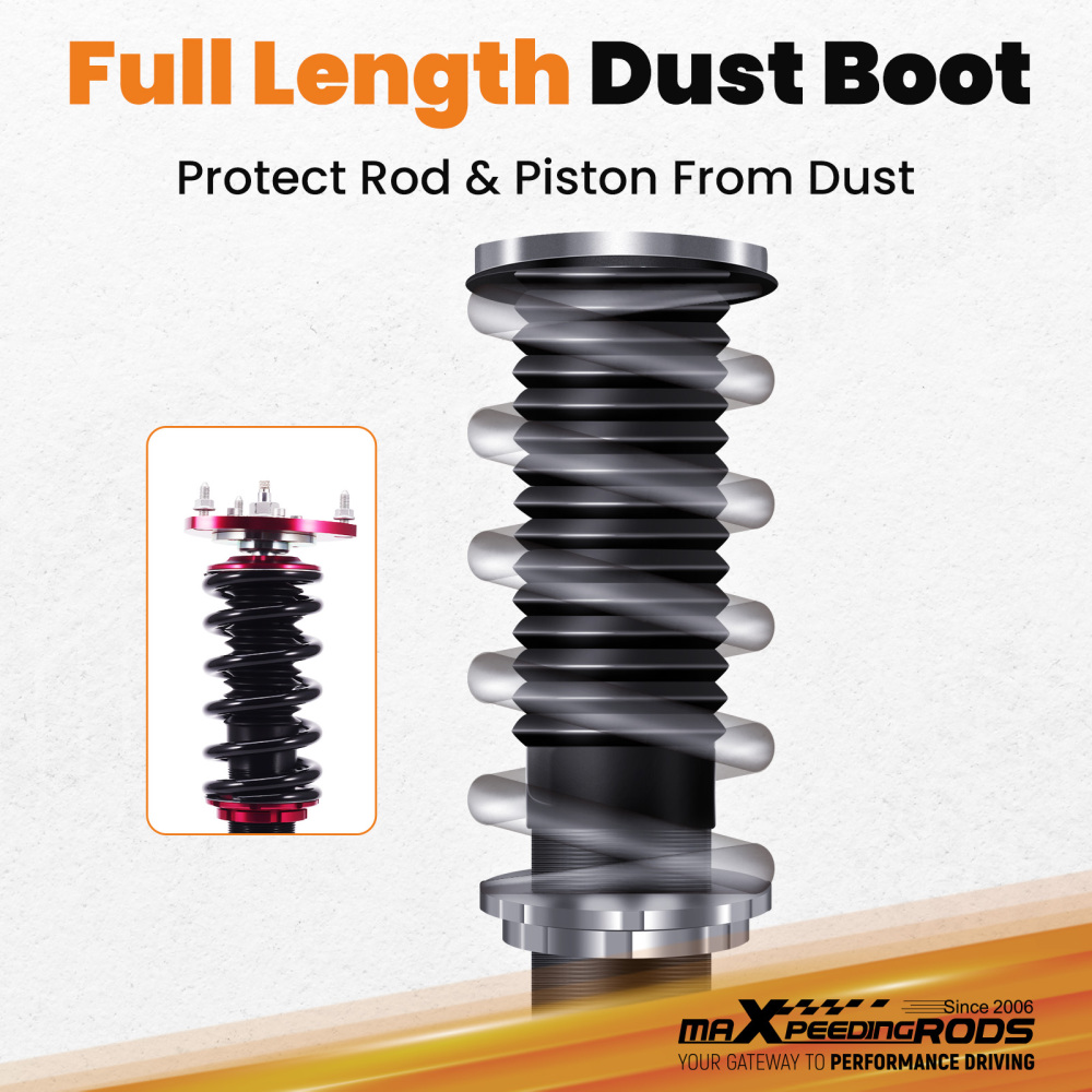 MaXpeedingrods Coilovers Suspension Lowering Kit compatible for VW Golf R GTI MK7 15-19