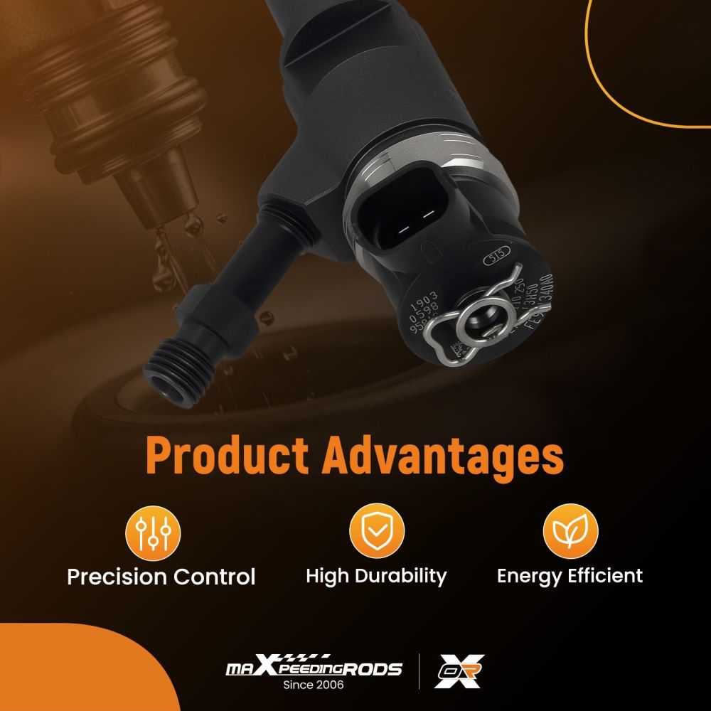 1 Fuel Injector compatible for Ford Ranger Mazda BT-50 2.5L 2006-11 WE0113H50