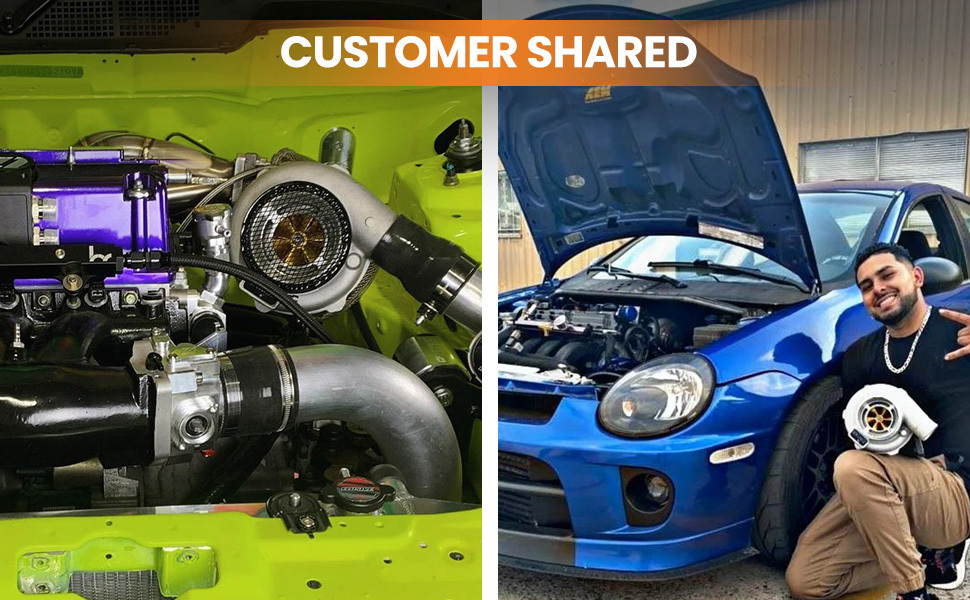 GT3037 GT3076 T3 4-Bolt 600+HPS Turbo Turbocharger .82 A/R .60 Turbine