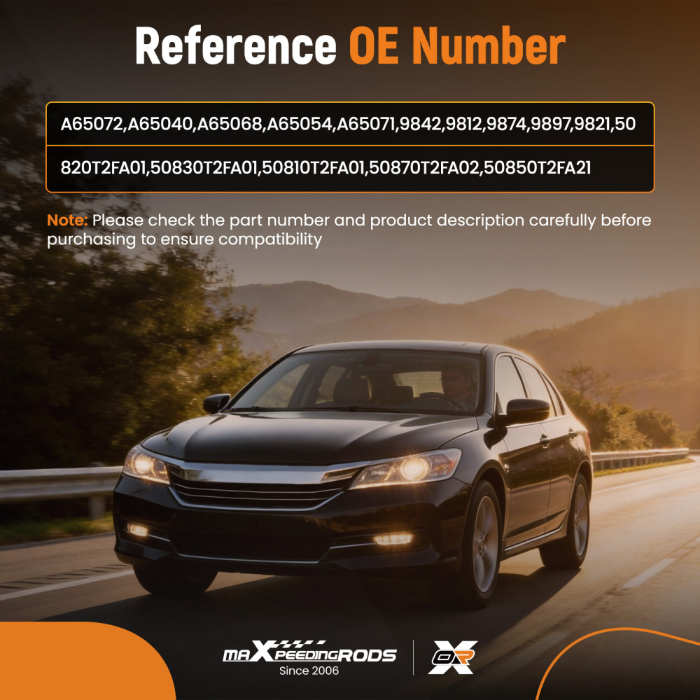 5PCS Engine Motor and Trans Mount compatible for Honda Accord 2.4L 2013-2017 for Auto Trans