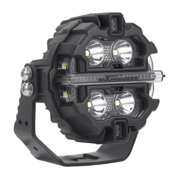 3.5 Inch LED Driving Lamp Offroad Light Side Shooter Amber DRLRGB Spotlight