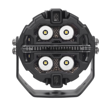 3.5 Inch LED Driving Lamp Offroad Light Side Shooter Amber DRLRGB Spotlight