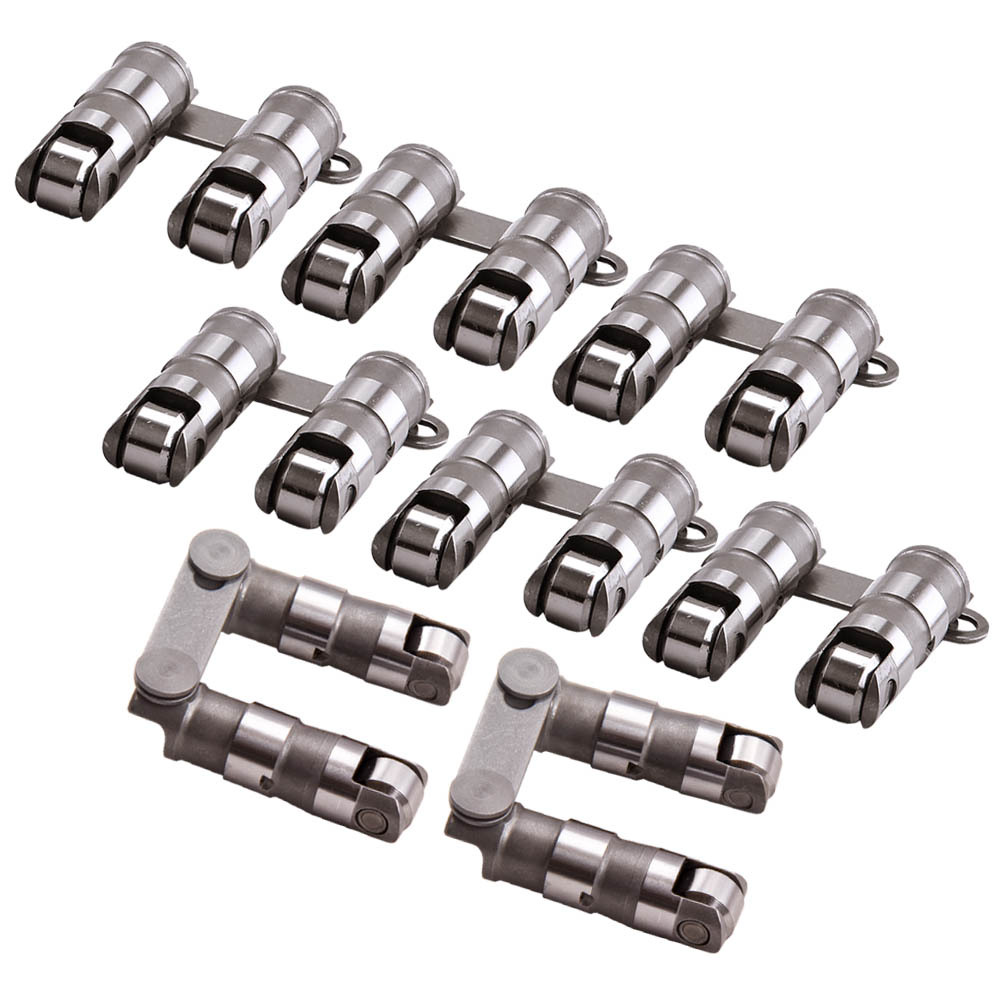 Hydraulic Roller Lifters 16pcs Compatible for Chevy SBC compatible for V8 350 265-400 283 327 302