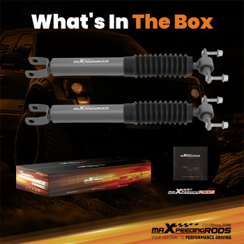 Front Lifted Shocks 0-3 compatible for Chevy Silverado GMC Sierra 2500 3500 HD 2011-2025