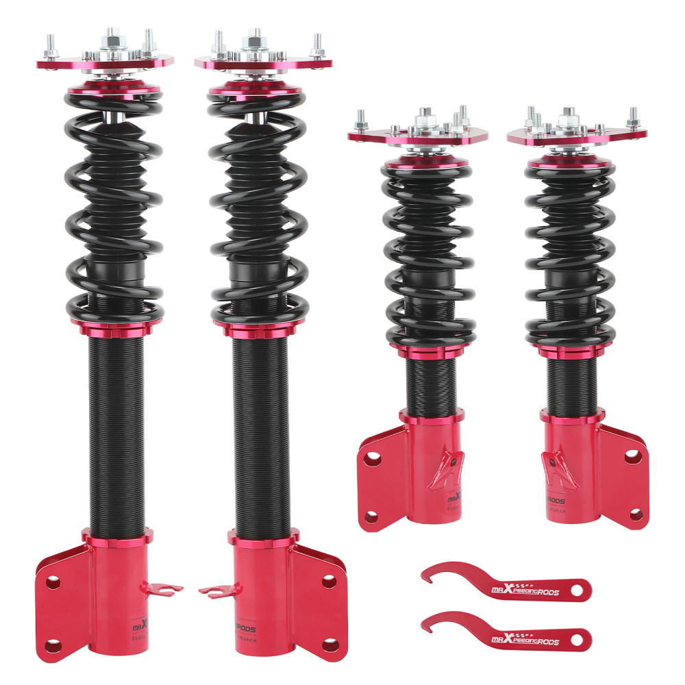 Compatible for Subaru Impreza EJ20 EJ25 GDB Adj Height 2002-2007 Racing Coilovers Kitslowering kit