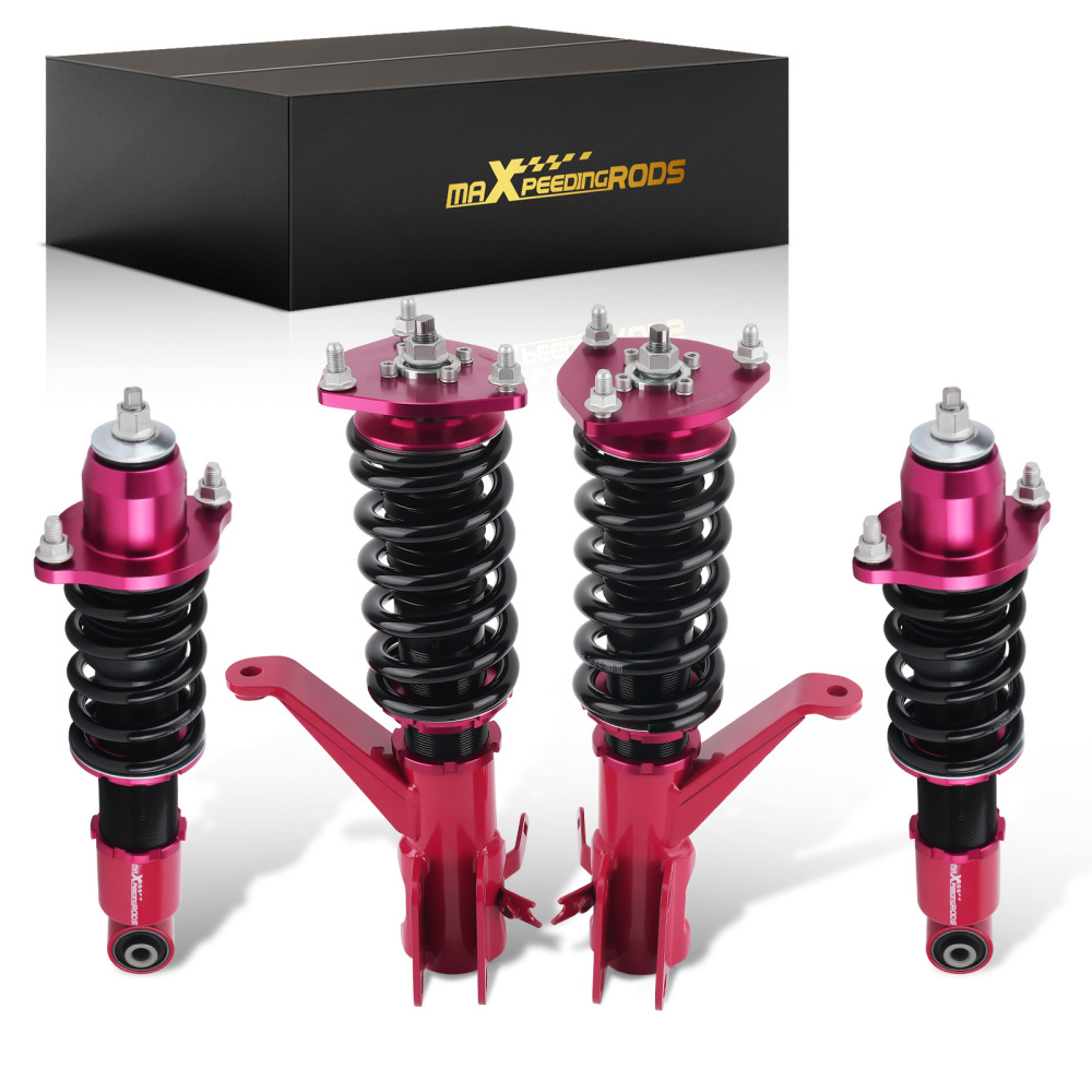 2001 - 2006 compatible for Honda Civic EM2 2001 2002 2003 2004 2005 Adjustable Height Complete Set Coilovers Lowering Kit