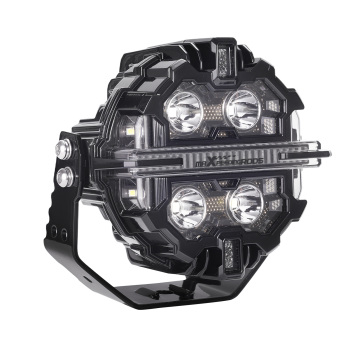 5 inch 160W LED Driving Light Spot Beam RGB DRL For 4X4 ATV IP68 compatible for White 6000K