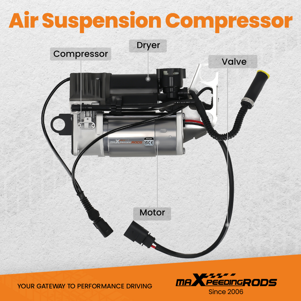 Air Suspension Compressor Pump compatible for Audi Q7 4L all engine 2006-2015