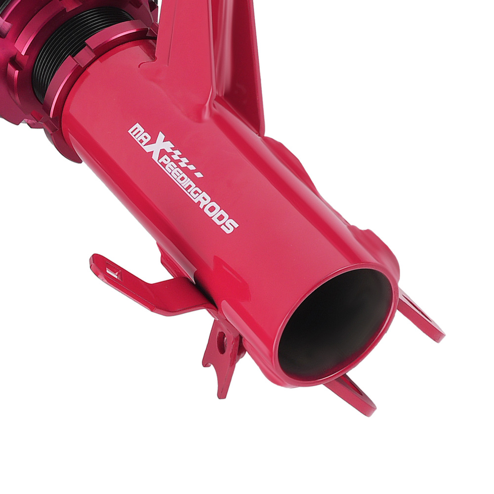 Compatible for Honda Civic 2001 2002 2003 2004 2005 Adjustbale Height Shock Strut Red Coilovers lowering kit