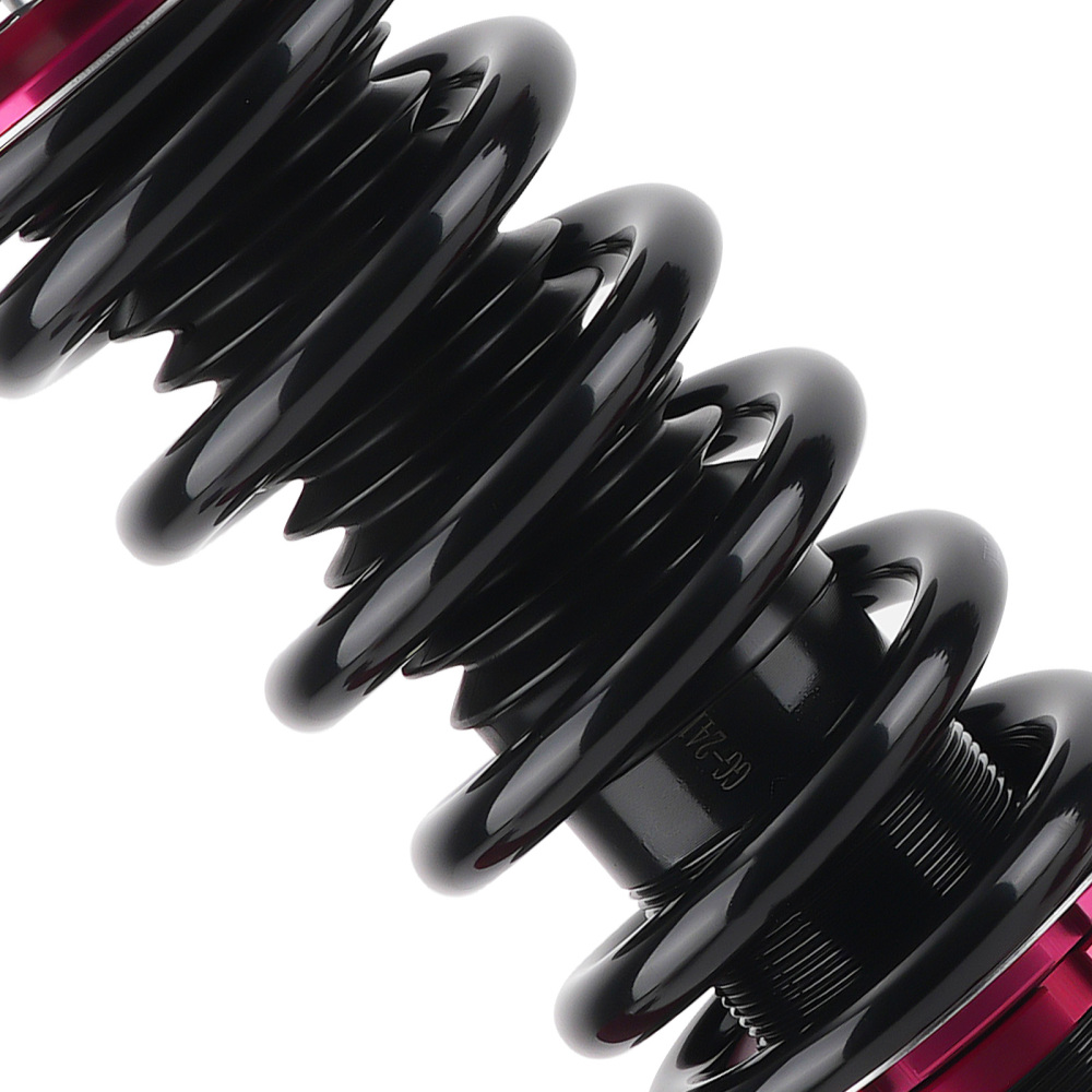 Compatible for Honda Civic 2001 2002 2003 2004 2005 Adjustbale Height Shock Strut Red Coilovers lowering kit