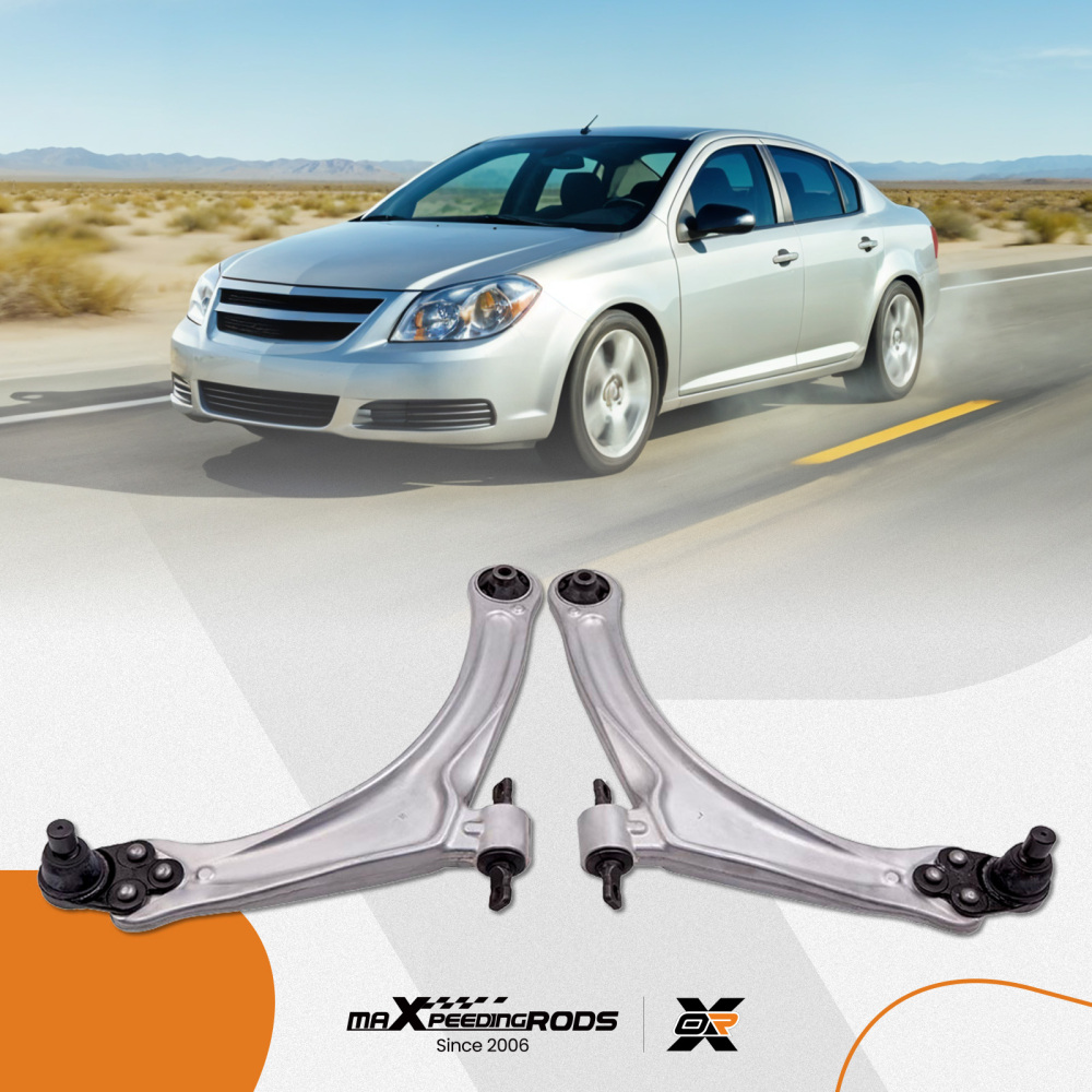 Aluminum Front Lower Control Arms Compatible for Chevy Cobalt 2005-2010 HHR Pontiac G5