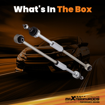 Pair Rear Driver and Passenger Side Tie Rod compatible for Jaguar F-Type compatible for Ford Thunderbird