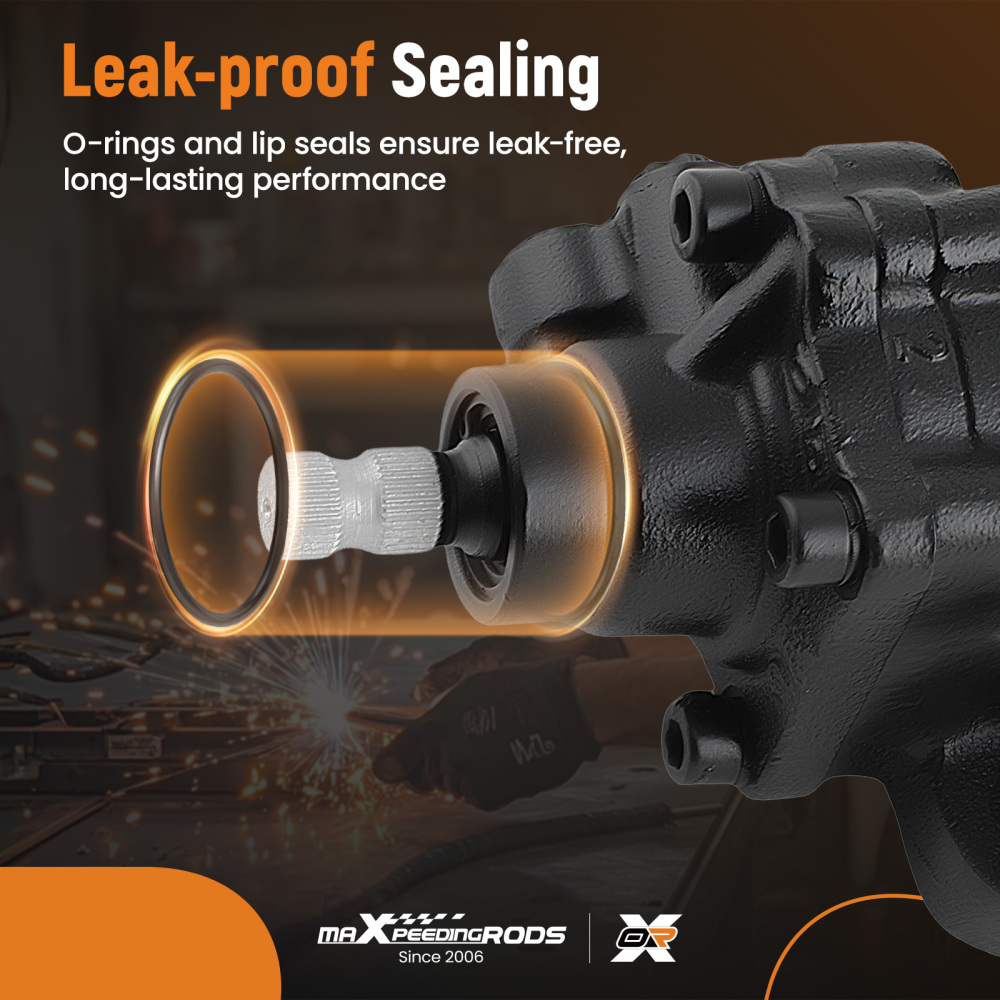 Power Steering Gear Box Compatible for Dodge Ram 1500 Chevrolet C1500 1994-2001 27-7539