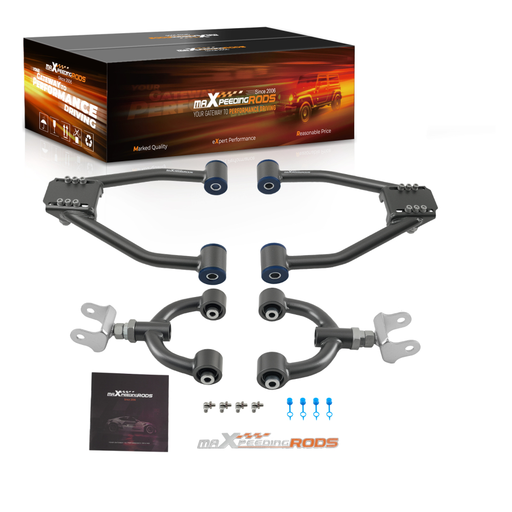 Adjustable FrontRear Camber Arms LH RH For 1990-1997 compatible for Mazda Miata NA chassis