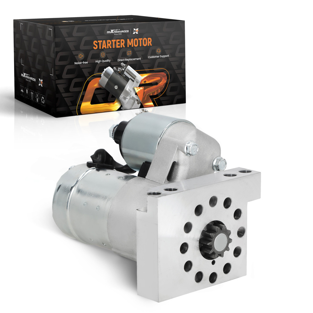 Starter Compatible for Chevy 305 350 454 SBC BBC High Torque 1.4KW 12V 10T 19695 S114-823