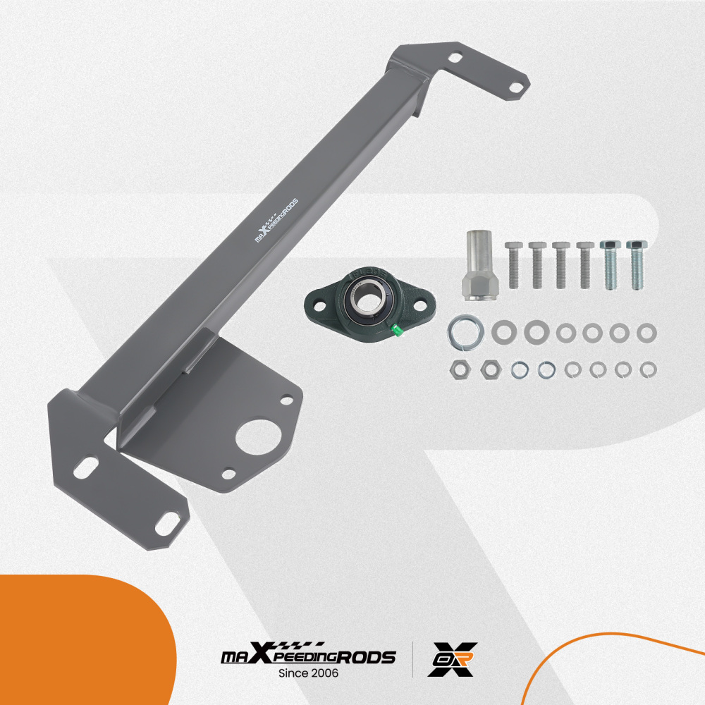 Steering Gear Box Stabilizer Bar Brace 4WD 4x4 Gearbox compatible for Dodge Ram 94-02 1500