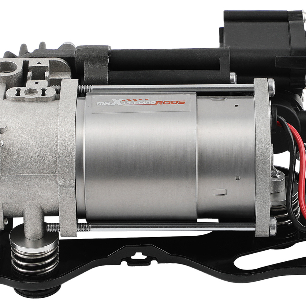 maXpeedingrods Air Suspension Compressor W/Bracket Valve Block for BMW X5 F15 X6 F16 2013-2019