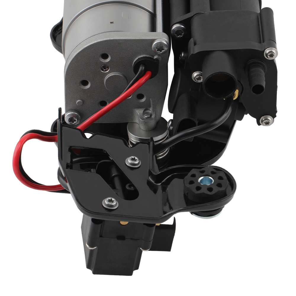 maXpeedingrods Air Suspension Compressor W/Bracket Valve Block for BMW X5 F15 X6 F16 2013-2019