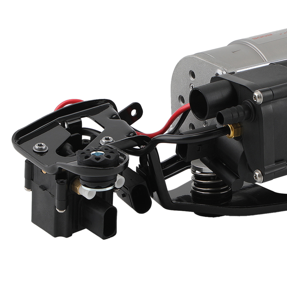 maXpeedingrods Air Suspension Compressor W/Bracket Valve Block for BMW X5 F15 X6 F16 2013-2019