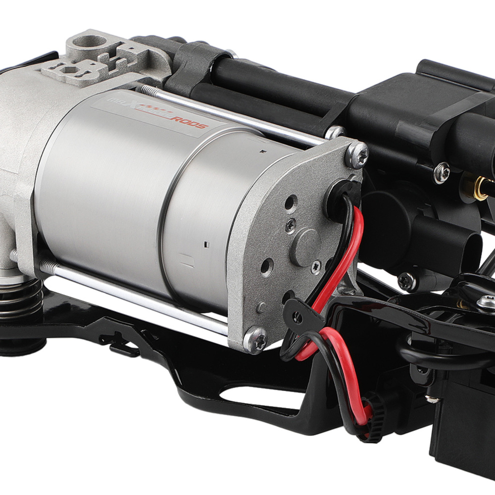 maXpeedingrods Air Suspension Compressor W/Bracket Valve Block for BMW X5 F15 X6 F16 2013-2019