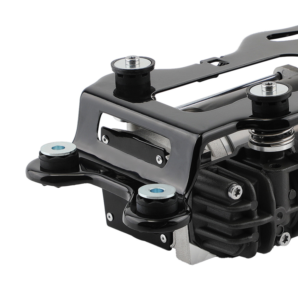 maXpeedingrods Air Suspension Compressor W/Bracket Valve Block for BMW X5 F15 X6 F16 2013-2019