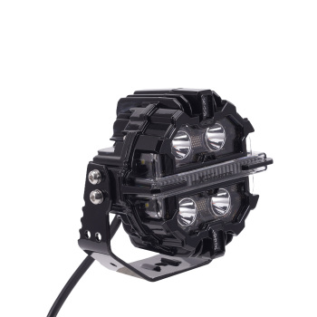 5 212W LED Driving Light Spot Beam RGB DRL For SUV 4X4 ATV Off Road Round IP68